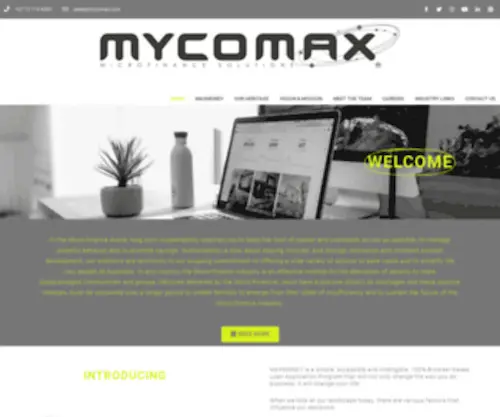 Mycomax.com(Embrace Innovation Online) Screenshot