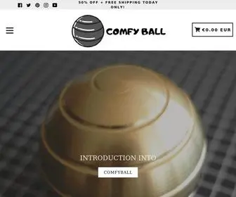 Mycomfyball.com(Create an Ecommerce Website and Sell Online) Screenshot