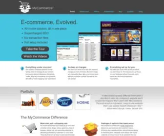 Mycommerce.tv(Ecommerce solutions) Screenshot