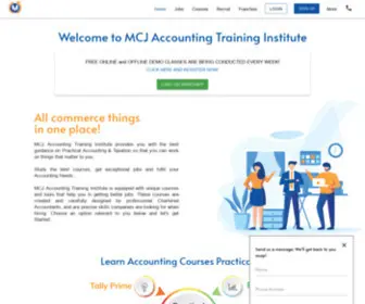 Mycommercejob.com(Learn Accounting and Taxation Practically) Screenshot