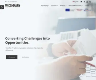 Mycompany.com.gr(Homepage) Screenshot