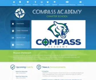 Mycompassacademy.com(Compass Academy Charter School) Screenshot