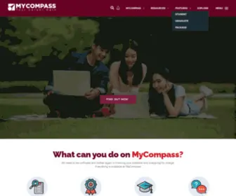 Mycompass.io(Get to know your potential. Find out about college majors and a career that you really like) Screenshot