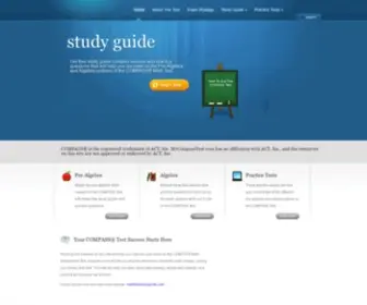 Mycompasstest.com(Free Practice Questions And Lessons To Help You Prepare For The COMPASS Math Test) Screenshot