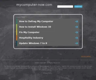 Mycomputer-Now.com(عالم احتراف الكمبيوتر) Screenshot
