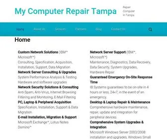 Mycomputerrepairtampa.com(Repair Computer in Tampa) Screenshot