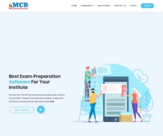 Myconceptbooster.com(Best Exam Preparation Software For Your Institute) Screenshot