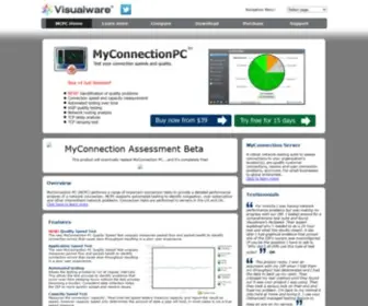 Myconnectionpc.com(MyConnection PC connection test) Screenshot