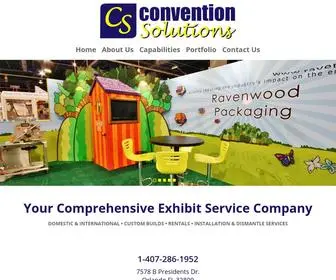 Myconventionsolutions.com(Convention Solutions) Screenshot