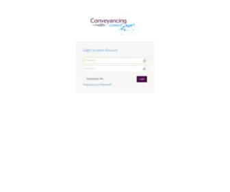Myconveyancingconnect.com(Connect) Screenshot