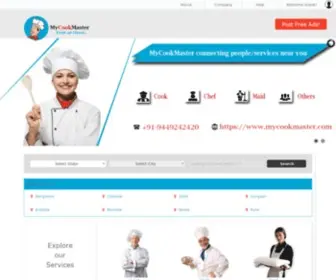 Mycookmaster.com(MyCookMaster) Screenshot