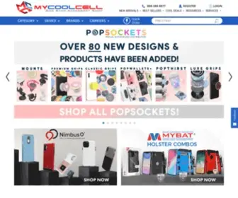 Mycoolcell.net(Cell phone accessories) Screenshot