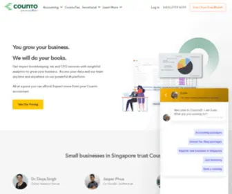 Mycounto.com(Outsource Bookkeeping & Accounting Services in Singapore) Screenshot