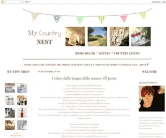 Mycountrynest.org(Parliamo di) Screenshot