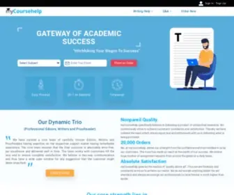 Mycoursehelp.com(Expert Coursework Help from PhD Writer) Screenshot