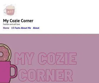 Mycoziecorner.com(Fashion and self love) Screenshot