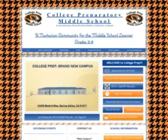 MYCPMS.net(College Preparatory Middle School) Screenshot