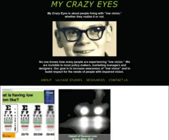 MYcrazyeyes.org(My Crazy Eyes) Screenshot