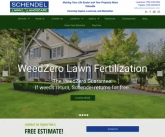 MYcreativelawn.com(Schendel Lawn and Landscape) Screenshot