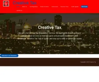 MYcreativetax.com(My Creative Tax) Screenshot