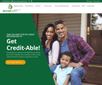 MYcreditability.com(Credit Restoration) Screenshot