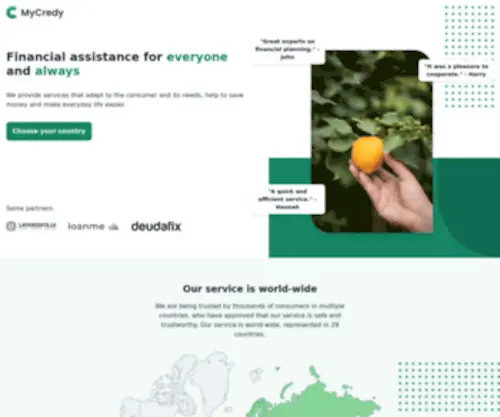 MYcredy.com(Save your time and money) Screenshot