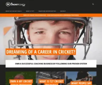 MYcricketcoach.com(My Cricket Coach Ltd) Screenshot