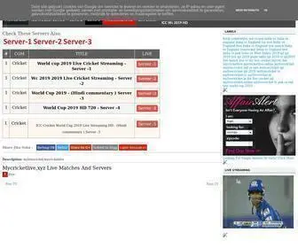 MYcricketlive.xyz(SCTV) Screenshot