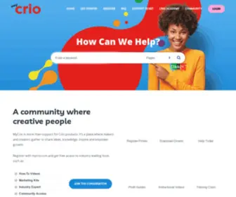 MYcrio.com(MyCrio) Screenshot