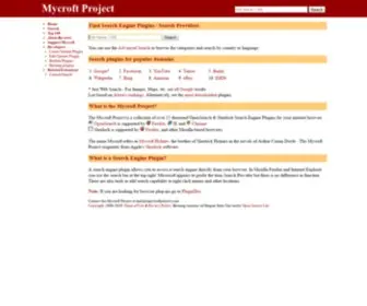 MYcroftproject.com(The Mycroft Project) Screenshot