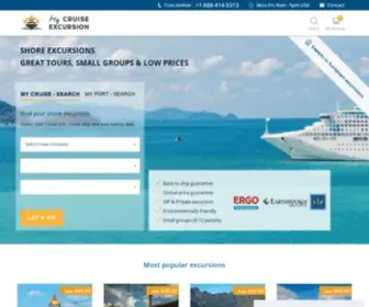 MYcruiseexcursion.com(Find the best Shore Excursions on "My Cruise Excursion") Screenshot