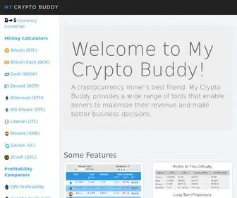 MYCRYptobuddy.com(An easy to use crypto) Screenshot