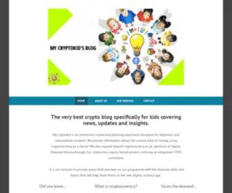 MYCRYptokid.com(The very best crypto blog) Screenshot