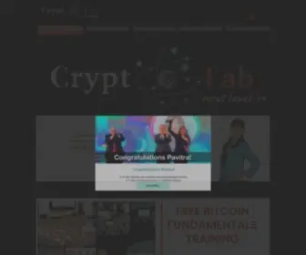 MYCRYptolab.com(HOME) Screenshot