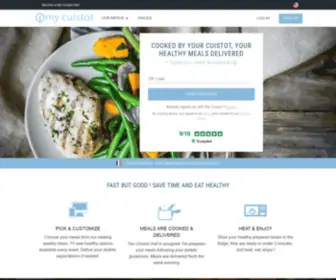 Mycuistot.com(Cooked by your chef) Screenshot