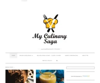 Myculinarysaga.com(My Culinary Saga) Screenshot
