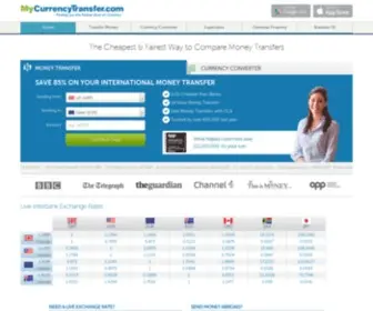 Mycurrencytransfer.com(International Money Transfer) Screenshot