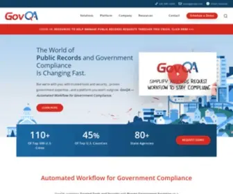 Mycusthelpadmin.com(Compliance Software for Governments) Screenshot