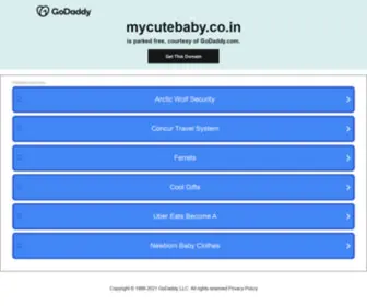 Mycutebaby.co.in(Mycutebaby) Screenshot
