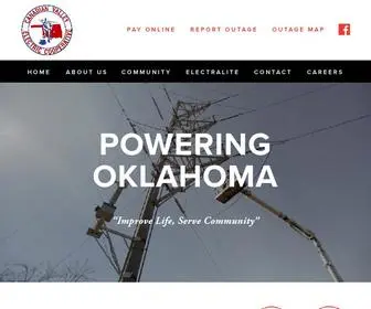 MYcvec.coop(Canadian Valley Electric Cooperative) Screenshot