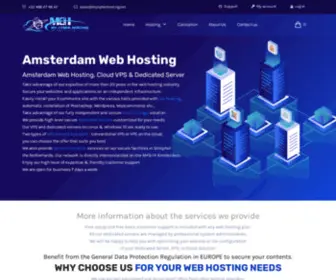 MYCyberhosting.com(Web hosting) Screenshot