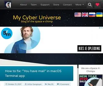 MYCyberuniverse.com(My Cyber Universe) Screenshot