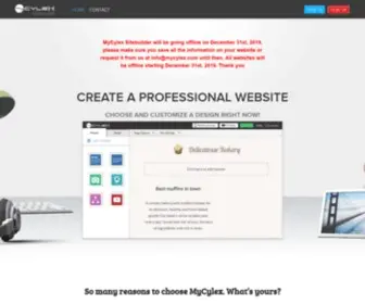 MYCylex.co.uk(Professional Website Builder) Screenshot