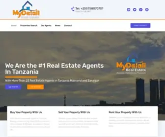 Mydalali.co.tz(Professional Real estate Agents In Tanzania) Screenshot