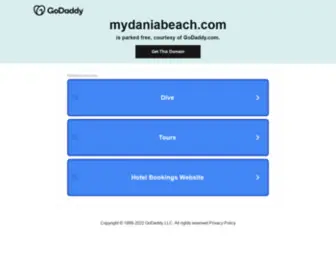Mydaniabeach.com(EServices) Screenshot