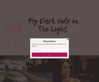 Mydarksideinthelight.com(Mydarksideinthelight) Screenshot