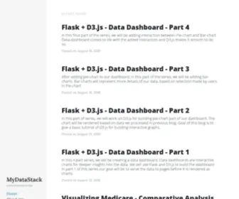 Mydatastack.com(MyDataStack) Screenshot