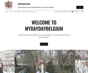 Mydaydaybelgium.com(Online Vintage Bag Store) Screenshot