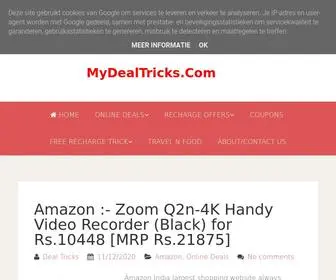 Mydealtricks.com(Best Shopping Deals & Recharge Offers) Screenshot