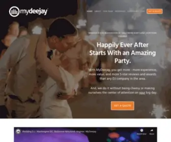 Mydeejay.com(Wedding DJ) Screenshot